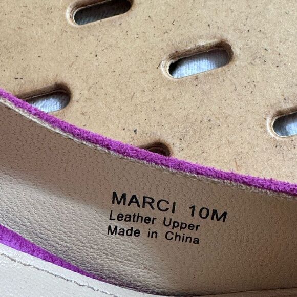 Botkier shoes Womens Sz 10 M high heels Leather suede Marci Raspberry Fizz Pump - Picture 7 of 14